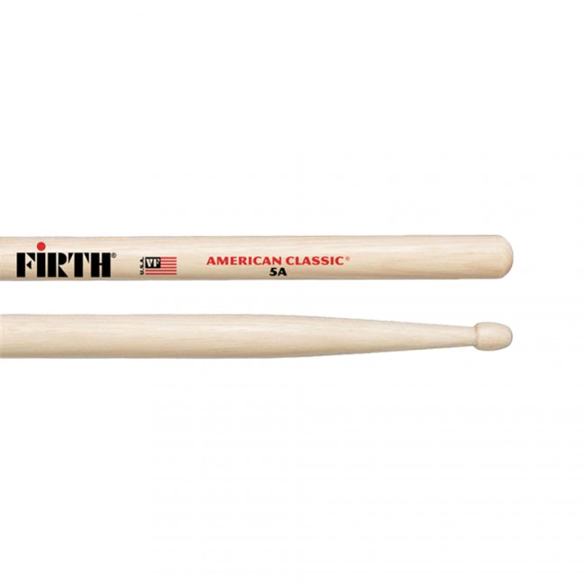 BAGUETTES VIC FIRTH 5A AMERICAN CLASSIC HICKORY